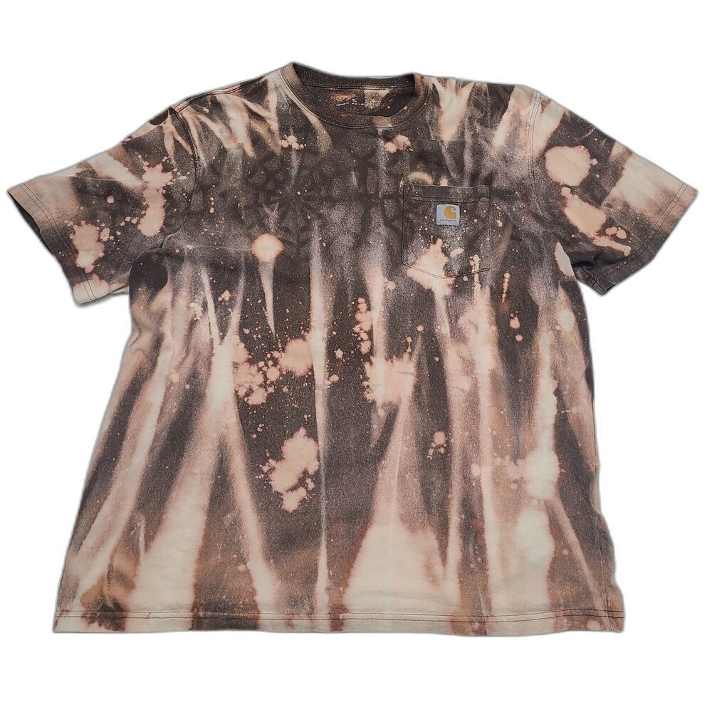 Carhartt Pocket T-Shirt  Custom Dye Fader XL Bordeaux